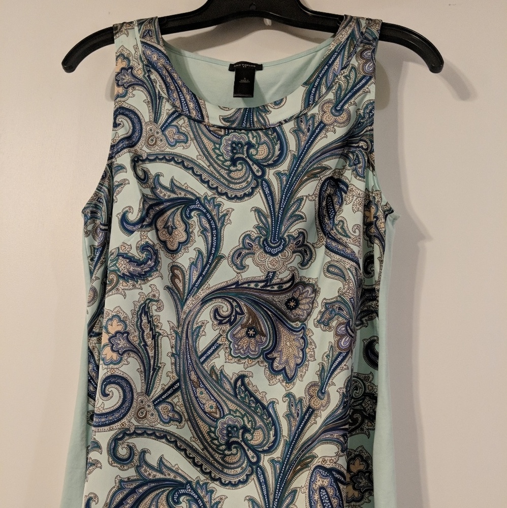 Paisley Dress Tank
